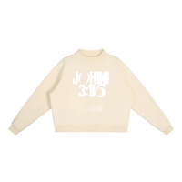 JOHN 316 Women’s Essential Fleece Mock-Neck Crew