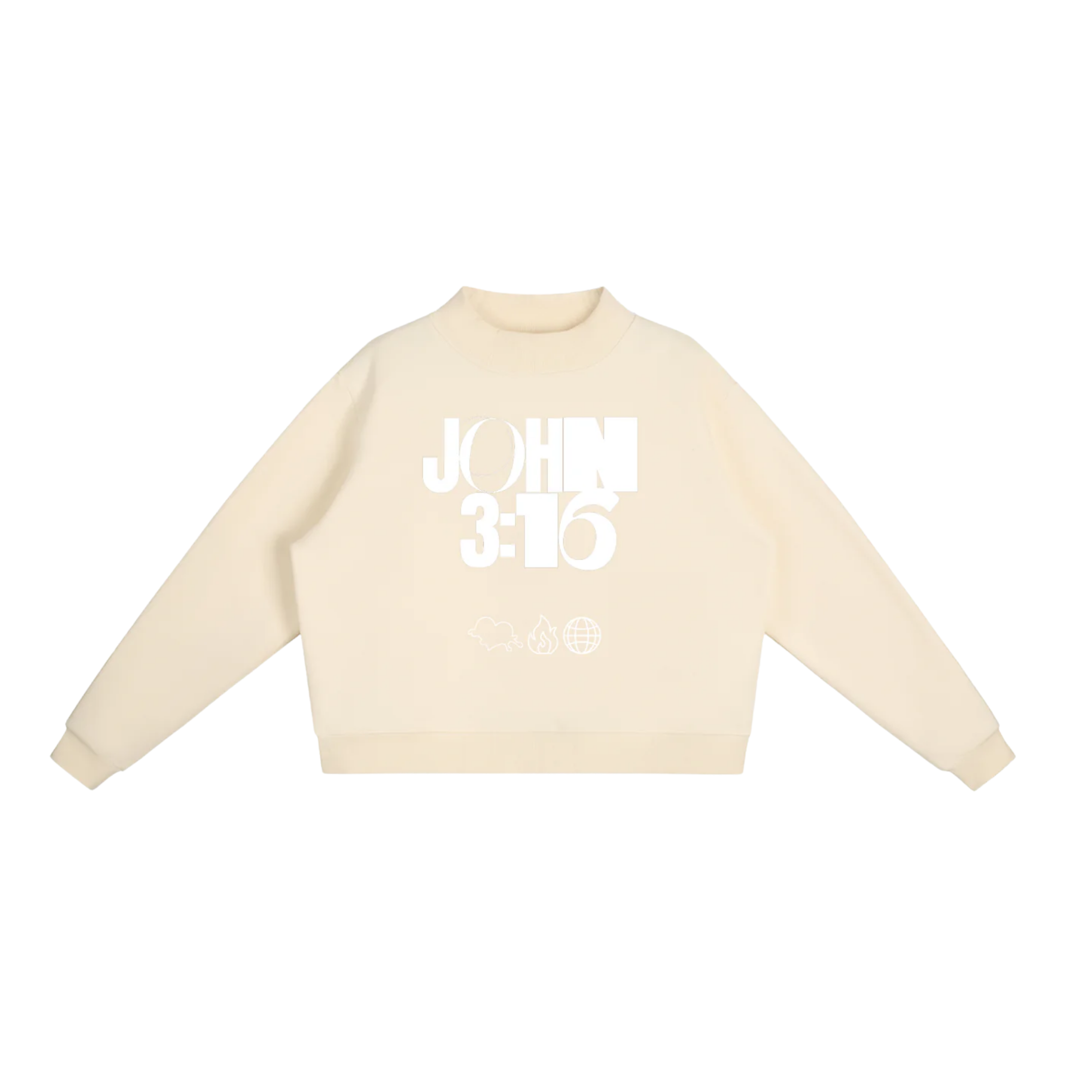 JOHN 316 Women’s Essential Fleece Mock-Neck Crew