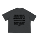 JOHN 316 Tee — Black/Black