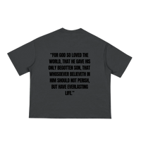 JOHN 316 Tee — Black/Black