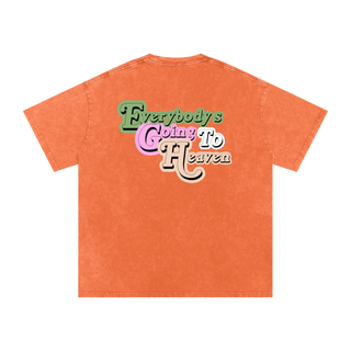 EGH — Orange Washed Oversized Tee