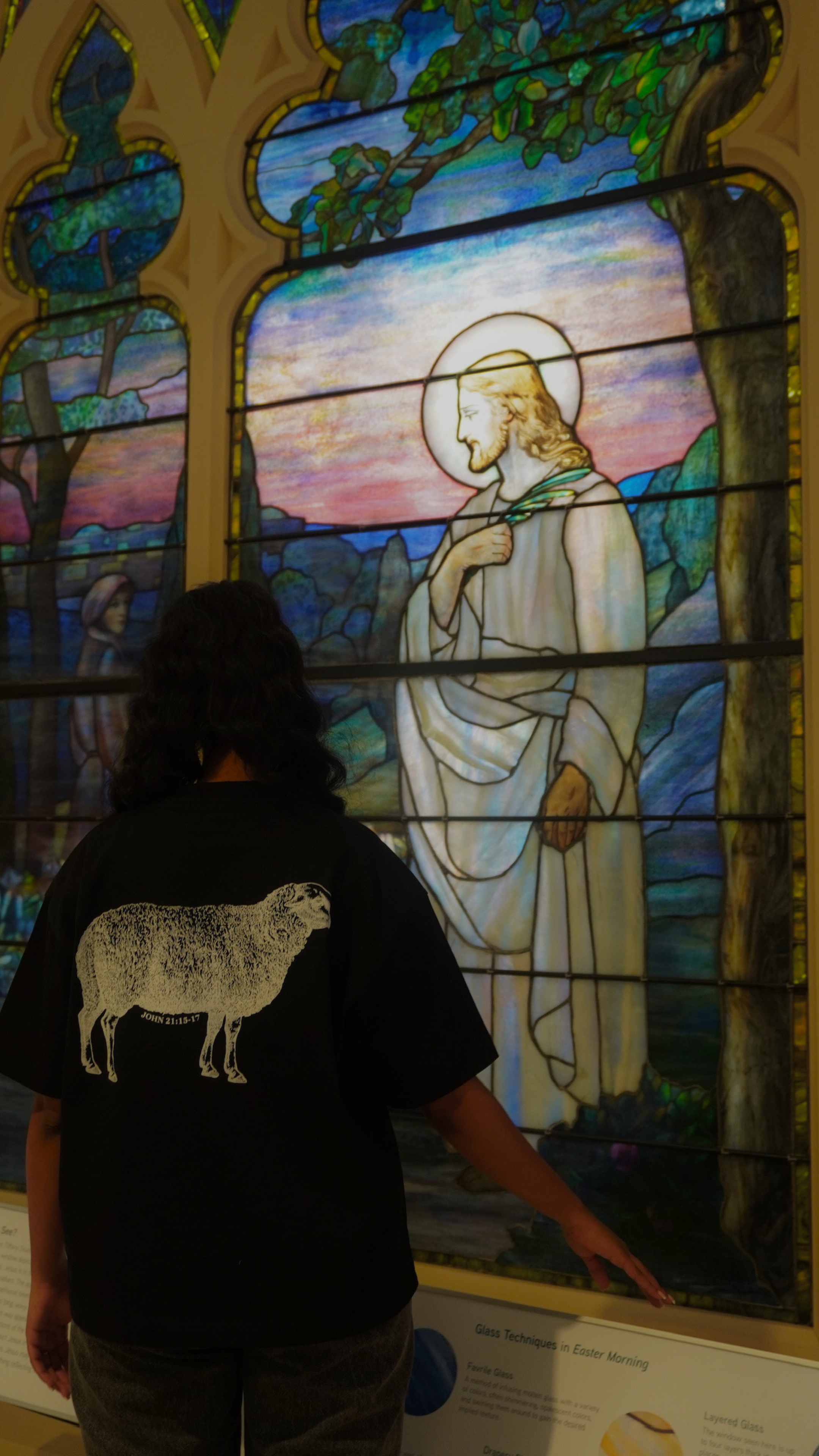 "I AM A SHEPHERD" Tee - Black/White (Boxy Oversized T-Shirt)
