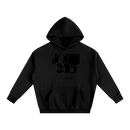 JOHN 316 Hoodie — Black Letters