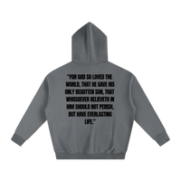 JOHN 316 Hoodie — Black Letters
