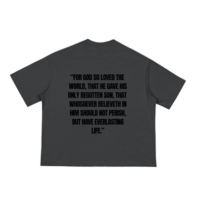 JOHN 316 Tee - Black/Black