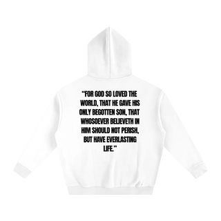 JOHN 316 Hoodie — Black Letters