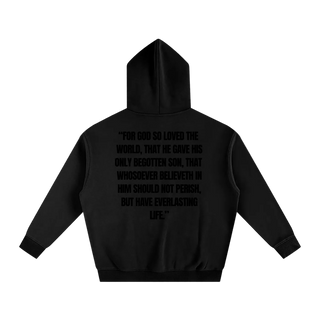 JOHN 316 Hoodie — Black Letters