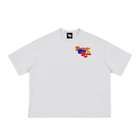 EVERYBODY'S GOING TO HEAVEN Tee — White Classic Boxy