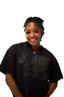 JOHN 316 Tee — Black/Black