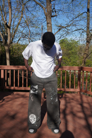 JESUS CHRIST DOODLE SWEATPANTS