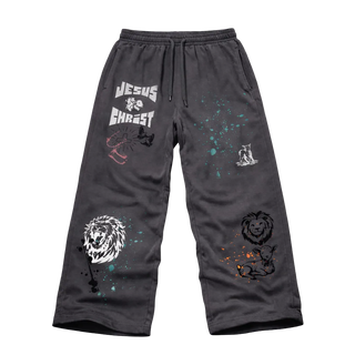 JESUS CHRIST DOODLE SWEATPANTS