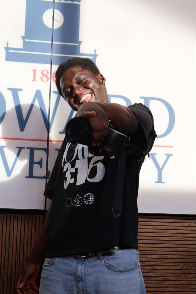 JOHN 316 Tee — Black/White