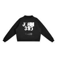 JOHN 316 Women’s Essential Fleece Mock-Neck Crew