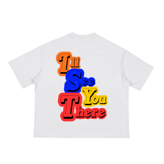 EVERYBODY'S GOING TO HEAVEN Tee — White Classic Boxy