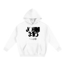 JOHN 316 Hoodie — Black Letters